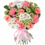 Букет "Розовая роса"